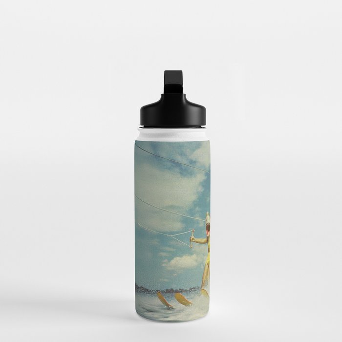 On Evil Beach - Shark Attack Water Bottle Gallery Image 3