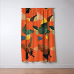 Beautiful Butterflies 3 Window Curtain Gallery Image 3
