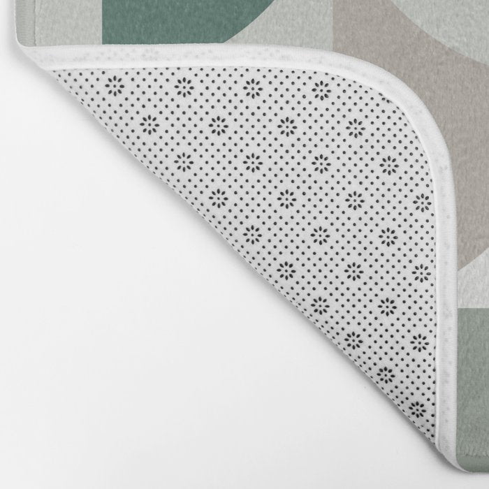 Mid Century Geometric 14 Bath Mat Gallery Image 2