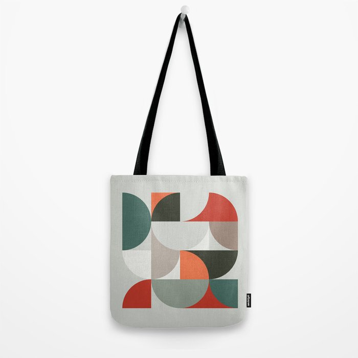 Mid Century Geometric 14 Tote Bag Gallery Image 2