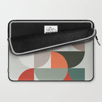 Mid Century Geometric 14 Laptop Sleeve Gallery Image 2