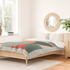 Mid Century Geometric 14 Duvet Cover Gallery Image 2
