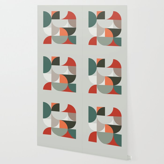 Mid Century Geometric 14 Wallpaper Gallery Image 2