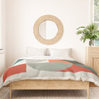 Mid Century Geometric 14 Duvet Cover Gallery Image 3