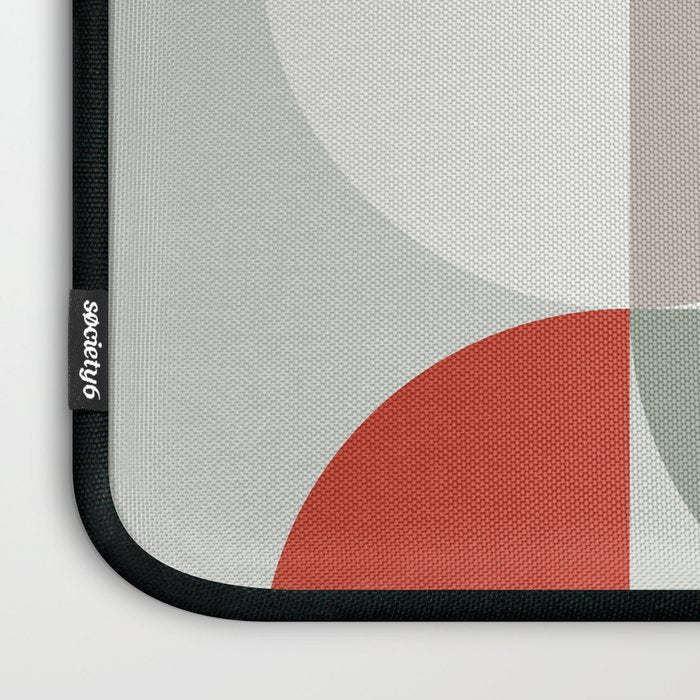 Mid Century Geometric 14 Laptop Sleeve Gallery Image 3