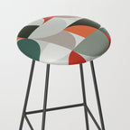 Mid Century Geometric 14 Stool Gallery Image 2