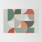 Mid Century Geometric 14 Rug Gallery Image 2