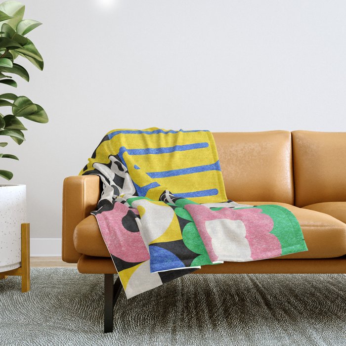 Life is full of fun Throw Blanket Gallery Image 1