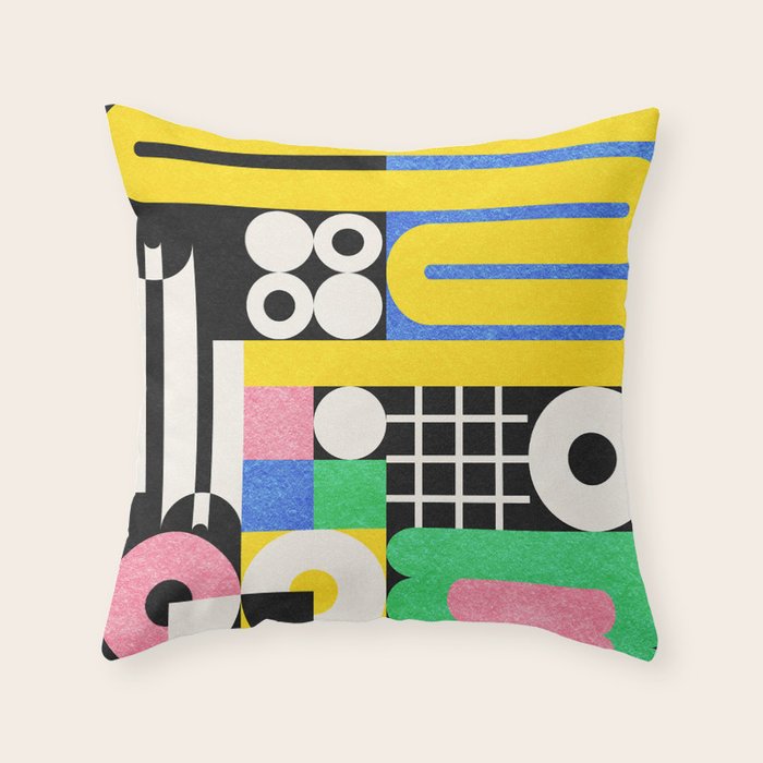 Life is full of fun Throw Pillow Gallery Image 6