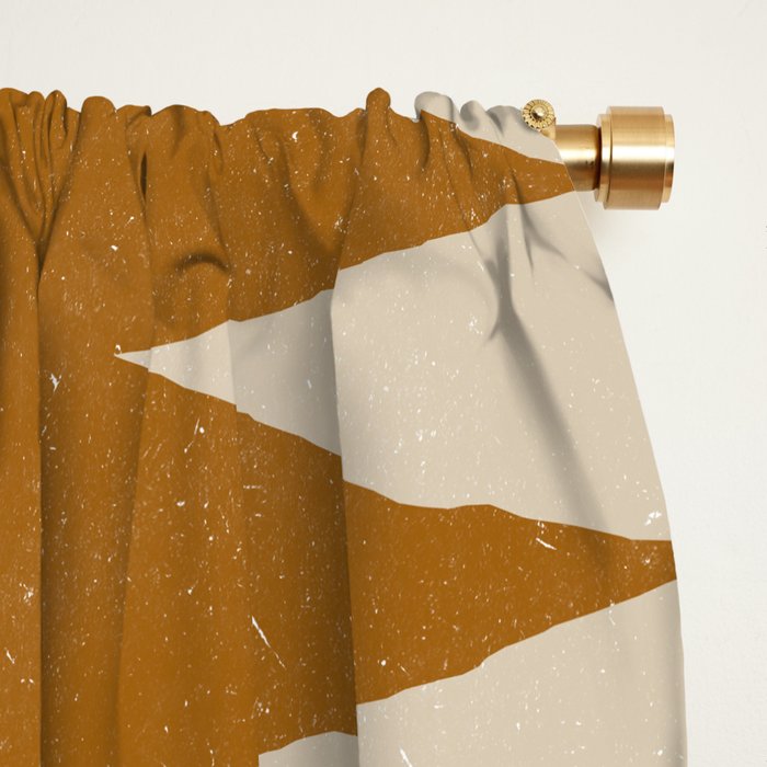 Woodblock Pattern Window Curtain Gallery Image 2