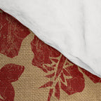 Mele Kalikimaka Vintage Pareau Hawaiian Hibiscus  Comforter Gallery Image 4