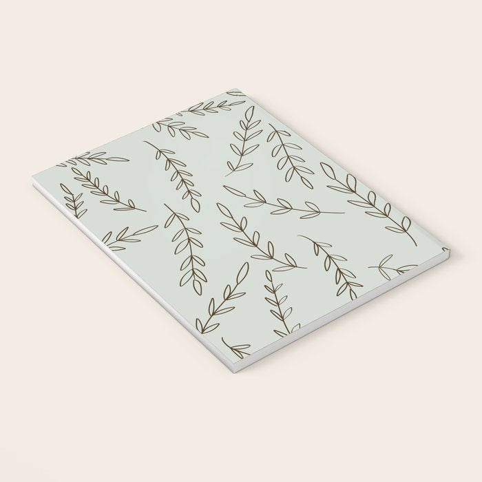 Rosemary Sketch Pattern Notebook Gallery Image 3