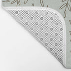 Rosemary Sketch Pattern Bath Mat Gallery Image 2