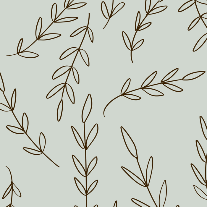 Rosemary Sketch Pattern Coffee Mug Gallery Image 2