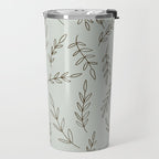 Rosemary Sketch Pattern Travel Mug Gallery Image 2