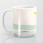 Tuscany italy landscape abstract art Coffee Mug Gallery Image 3