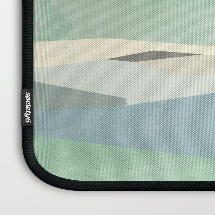 Tuscany italy landscape abstract art Laptop Sleeve Gallery Image 3