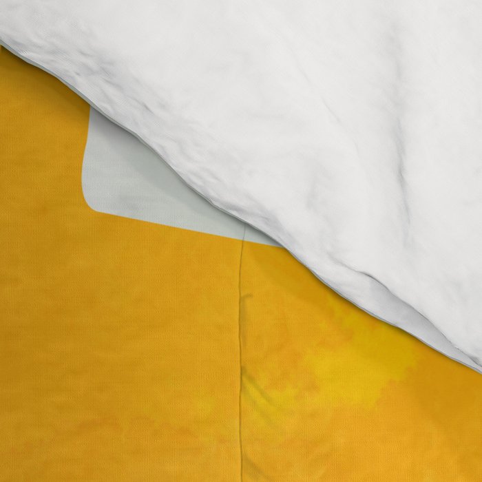 Tuscany italy landscape abstract art Comforter Gallery Image 4