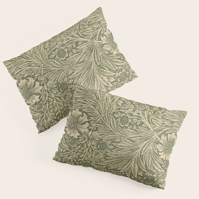 Marigold by William Morris 1875 Antique Vintage Victorian Jugendstil Art Nouveau Retro Pattern Pillow Sham Gallery Image 1