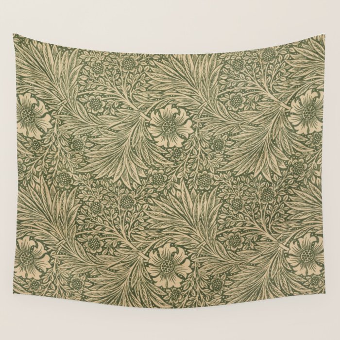 Marigold by William Morris 1875 Antique Vintage Victorian Jugendstil Art Nouveau Retro Pattern Wall Tapestry Gallery Image 1