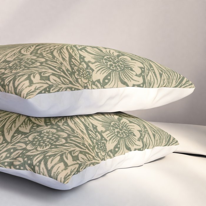 Marigold by William Morris 1875 Antique Vintage Victorian Jugendstil Art Nouveau Retro Pattern Pillow Sham Gallery Image 3