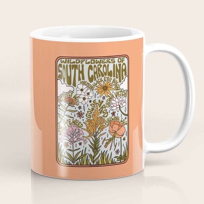 South Carolina Wildflowers Coffee Mug Gallery Image 1
