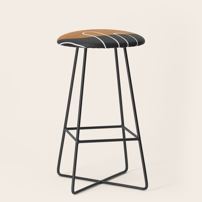 Abstract Art 40 Stool Gallery Image 1