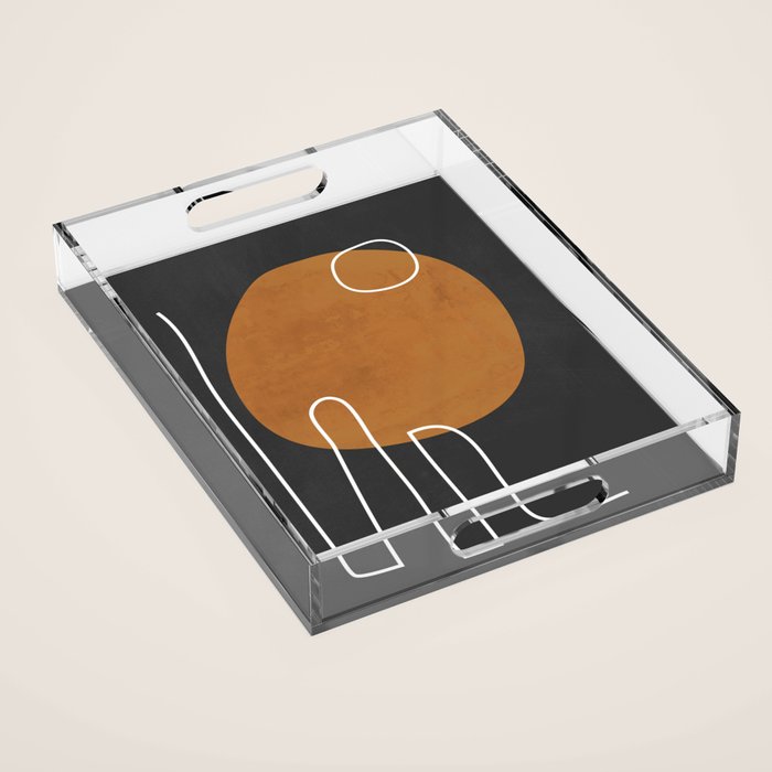 Abstract Art 40 Acrylic Tray Gallery Image 1