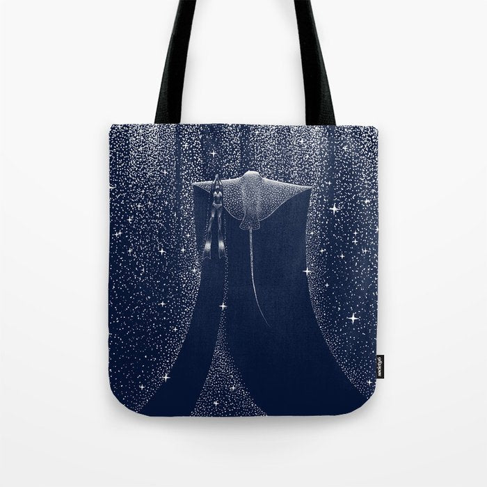 Star Collector And Diver Ver 2.0 Tote Bag Gallery Image 1