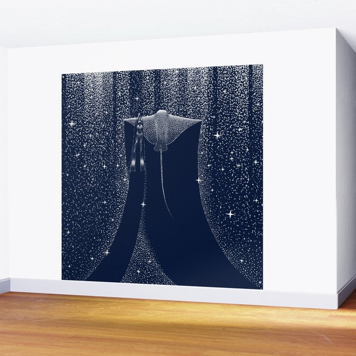 Star Collector And Diver Ver 2.0 Wall Mural Gallery Image 2