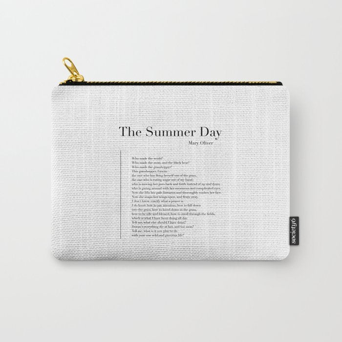 The Summer Day Carry All Pouch Gallery Image 1