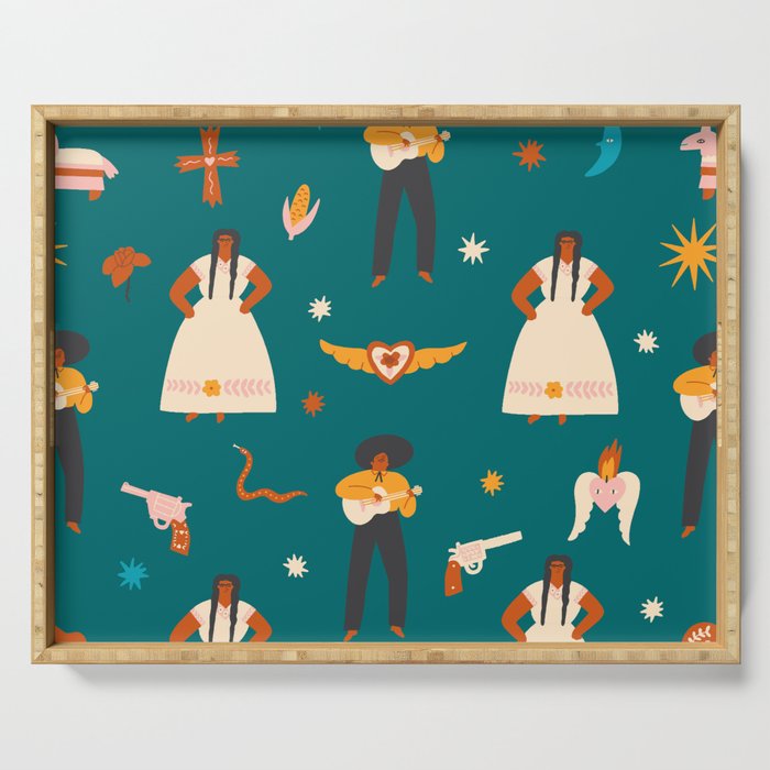 La vida buena Serving Tray Gallery Image 1