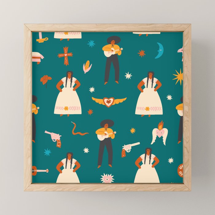 La vida buena Mini Art Print Gallery Image 1