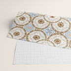 Rustic Tile Mandala A Wrapping Paper Gallery Image 2