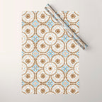Rustic Tile Mandala A Wrapping Paper Gallery Image 1