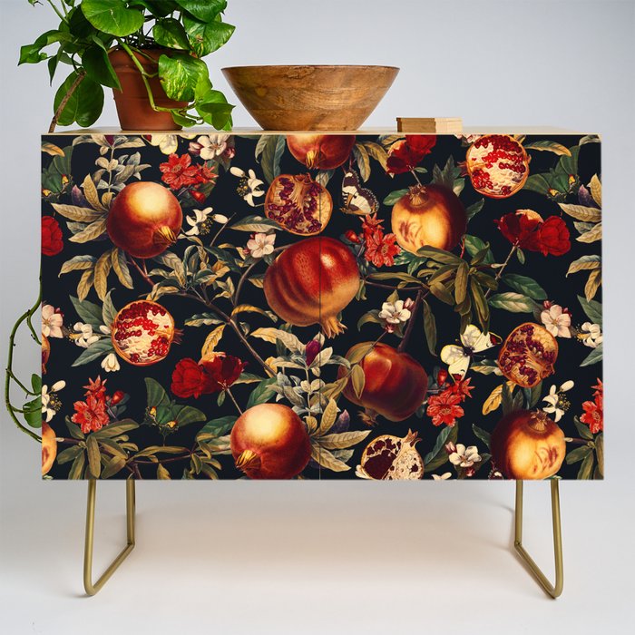 Pomegranate Garden II - Night Credenza Gallery Image 1