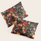 Pomegranate Garden II - Night Pillow Sham Gallery Image 3