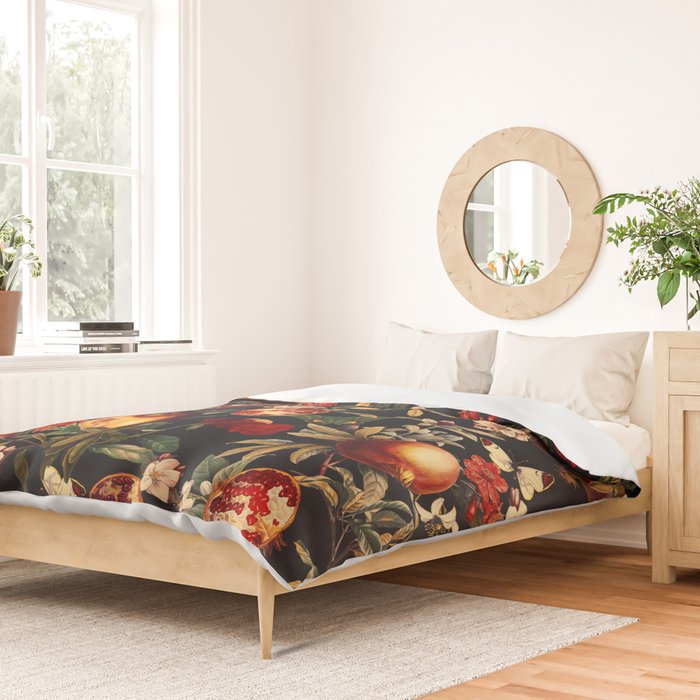 Pomegranate Garden II - Night Duvet Cover Gallery Image 2