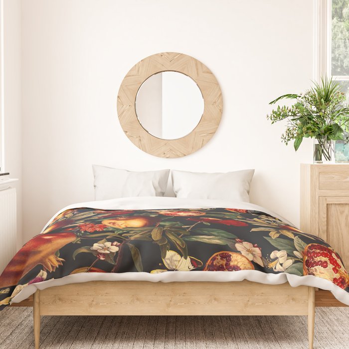 Pomegranate Garden II - Night Duvet Cover Gallery Image 3
