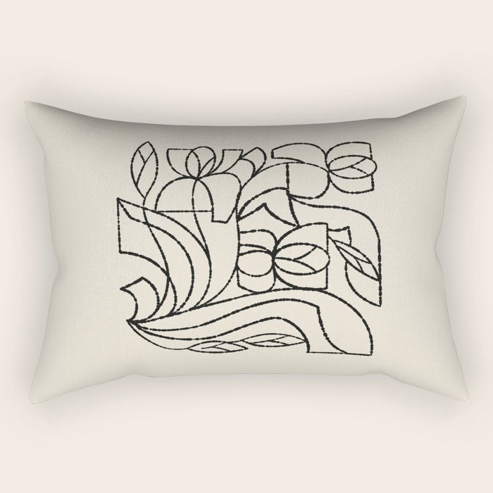 Linear Iris Rectangular Pillow Gallery Image 2