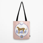 Wild Cheetah and the Moon 2 Tote Bag Gallery Image 2
