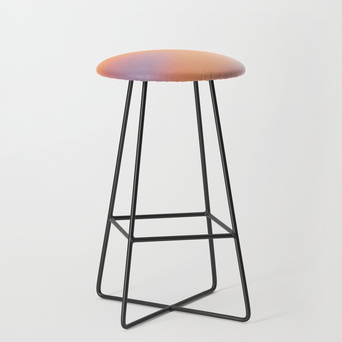 The Ring, Pastel Soft Gradient Shading, Geometrical Circle of Life Graphic, Digital Shapes Eclectic Modern, Futuristic Mindful Eclectic Meditation, Bohemian Yoga Spiritual Stool Gallery Image 1