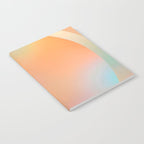 The Ring, Pastel Soft Gradient Shading, Geometrical Circle of Life Graphic, Digital Shapes Eclectic Modern, Futuristic Mindful Eclectic Meditation, Bohemian Yoga Spiritual Notebook Gallery Image 2