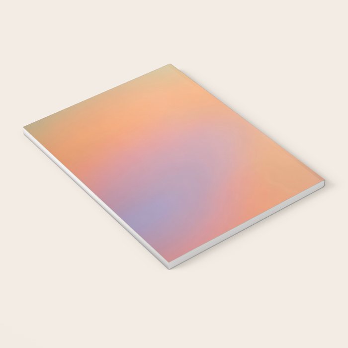 The Ring, Pastel Soft Gradient Shading, Geometrical Circle of Life Graphic, Digital Shapes Eclectic Modern, Futuristic Mindful Eclectic Meditation, Bohemian Yoga Spiritual Notebook Gallery Image 3