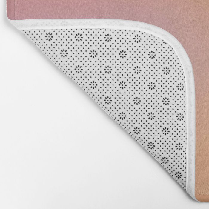 The Ring, Pastel Soft Gradient Shading, Geometrical Circle of Life Graphic, Digital Shapes Eclectic Modern, Futuristic Mindful Eclectic Meditation, Bohemian Yoga Spiritual Bath Mat Gallery Image 2