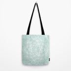 Mandala, Yoga, Love, Flower of Life, Teal Green Tote Bag Gallery Image 2
