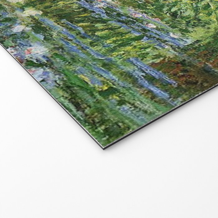 Water Lilies and Japanese Footbridge, Claude Monet Welcome Mat Gallery Image 2