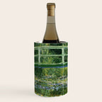 Water Lilies and Japanese Footbridge, Claude Monet Wine Chiller Gallery Image 1