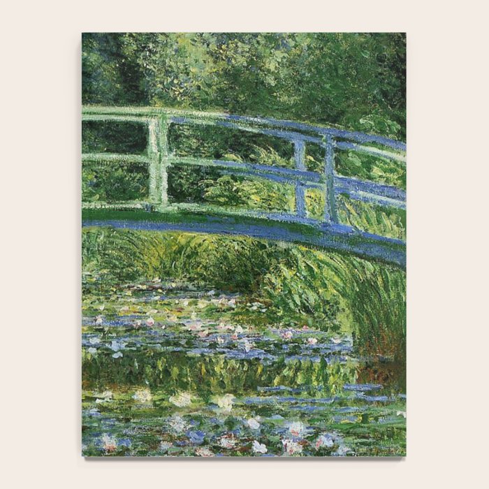 Water Lilies and Japanese Footbridge, Claude Monet Notebook Gallery Image 4