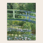 Water Lilies and Japanese Footbridge, Claude Monet Notebook Gallery Image 4